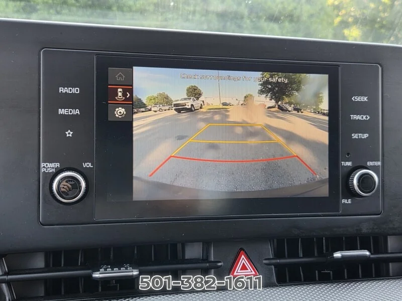 Used 2025 Steel Gray KIA LX FWD image 19