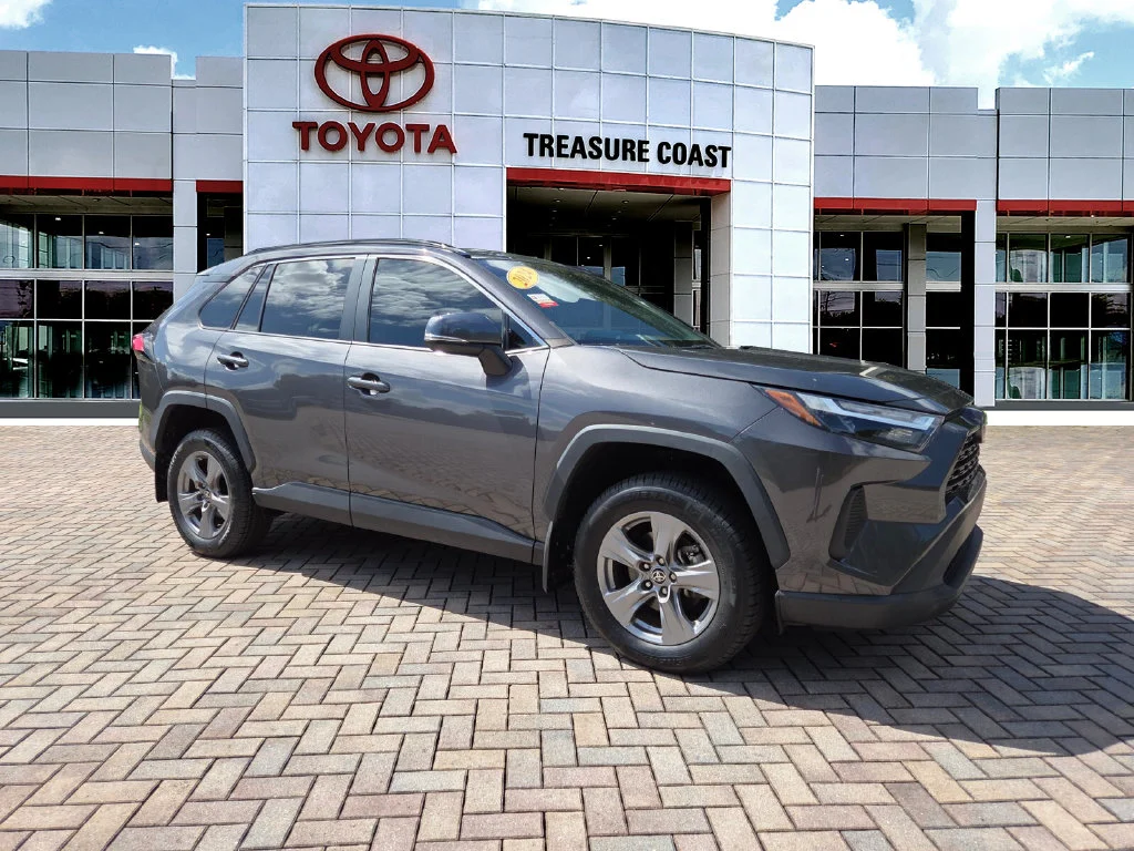 Certified Used 2024 Gray Toyota XLE image 1
