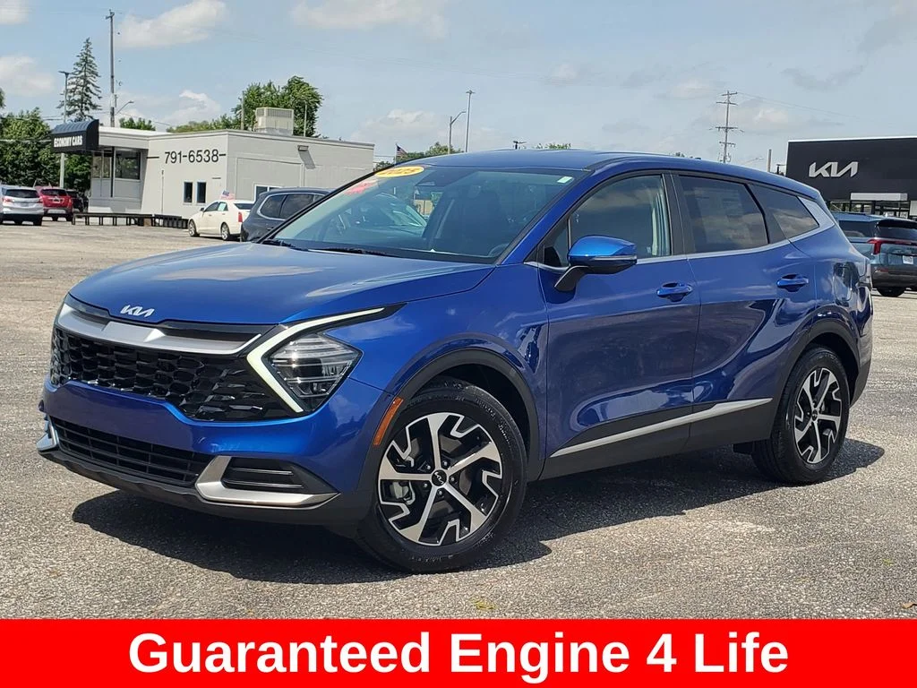 Used 2025 Blue Kia EX image 1