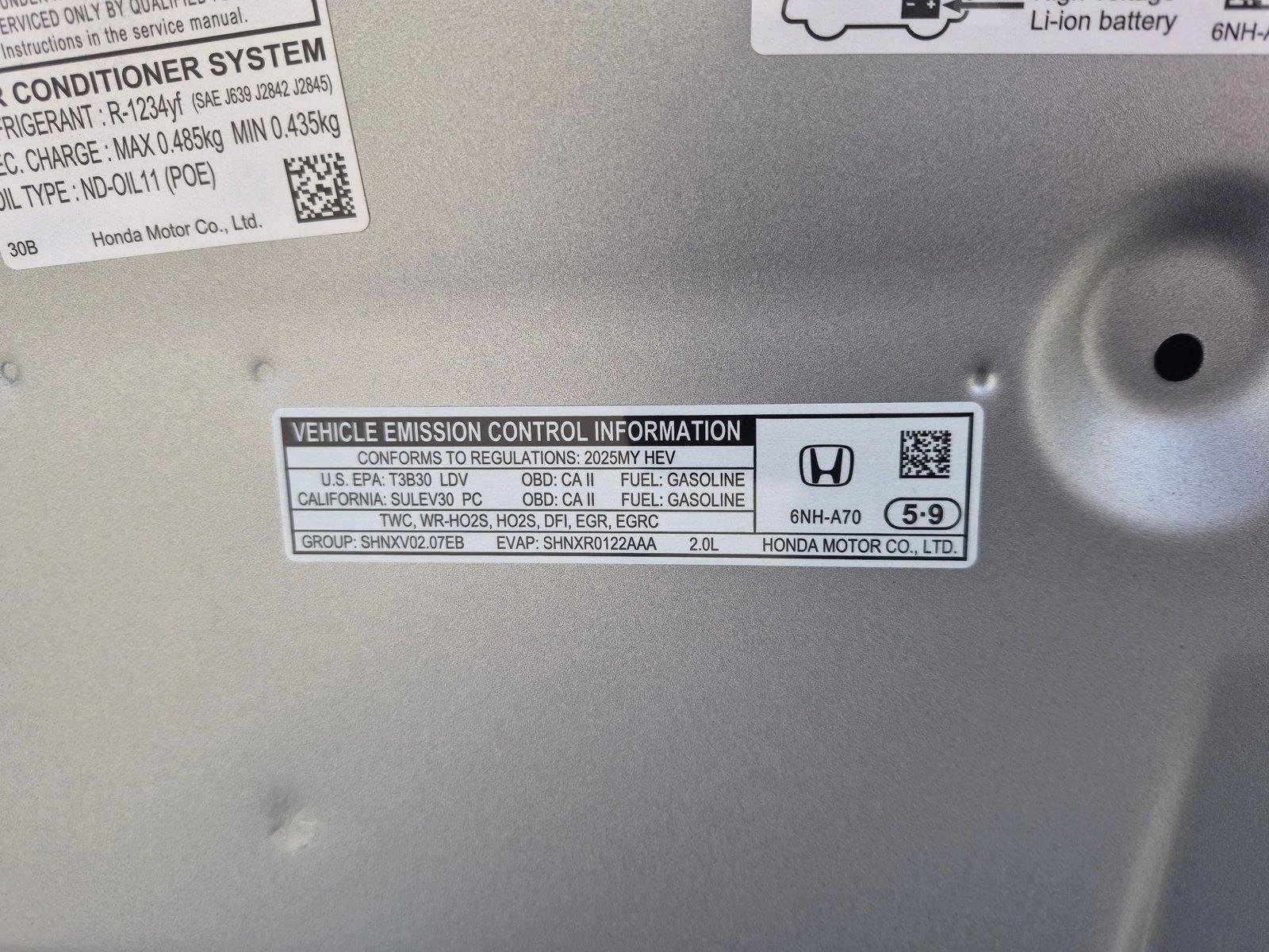 Used 2025 Solar Silver Metallic Honda Sport image 24