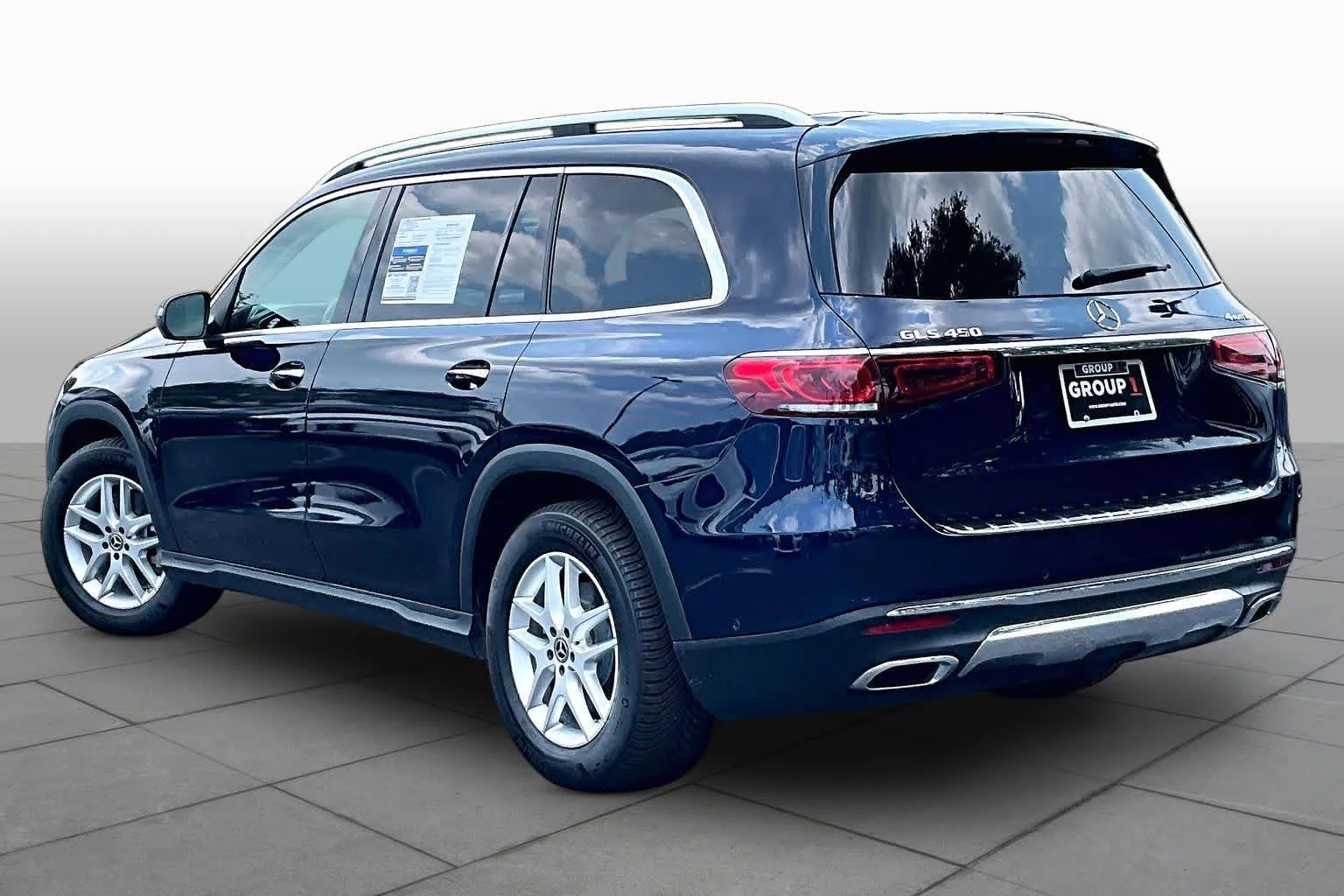 Used 2020 Lunar Blue Metallic Mercedes-Benz GLS 450 image 22
