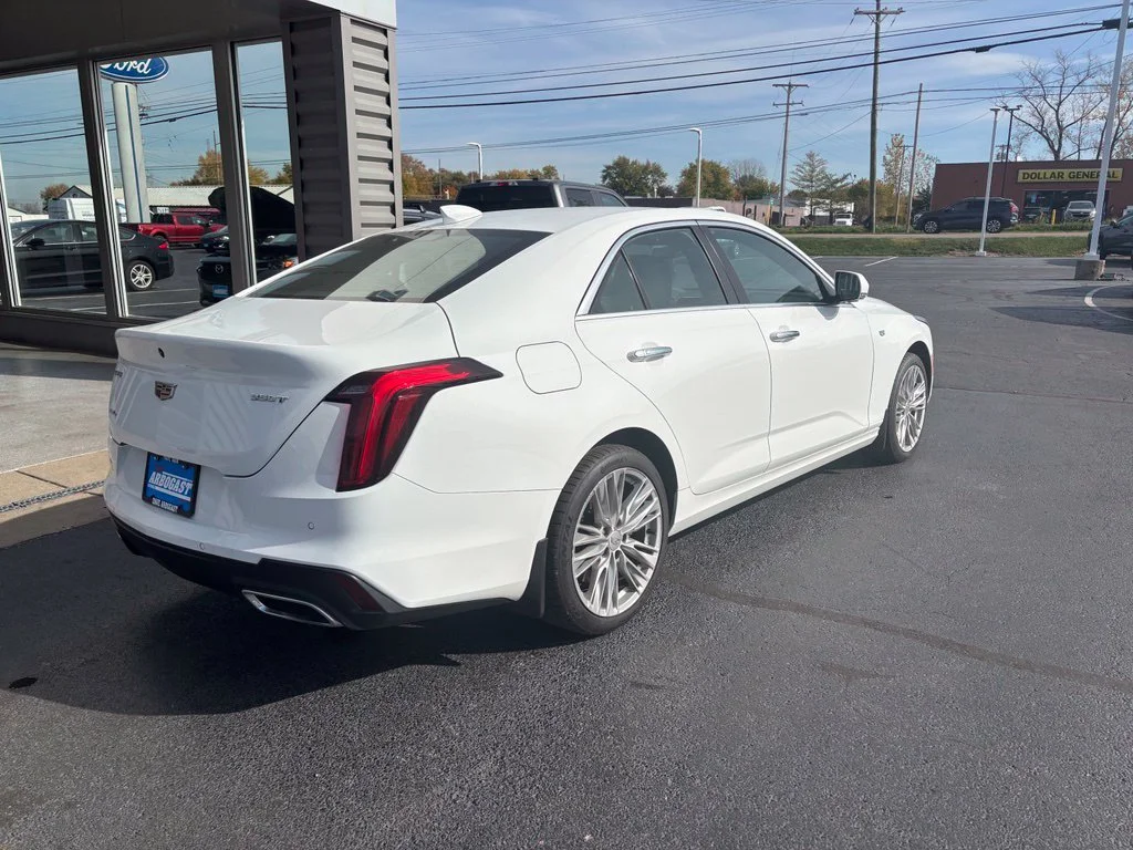Used 2023 White Cadillac Premium Luxury image 5
