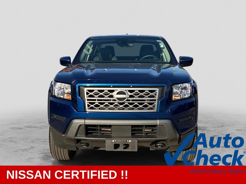 Used 2023 Blue Nissan SV image 2