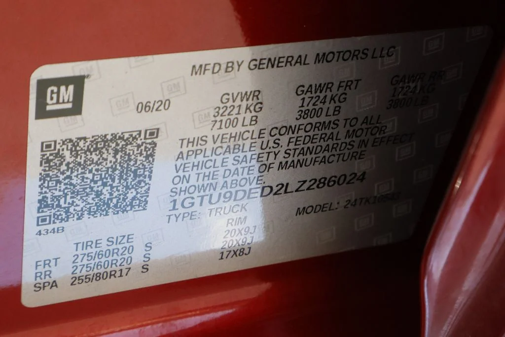 Used 2020 Red GMC SLT image 36