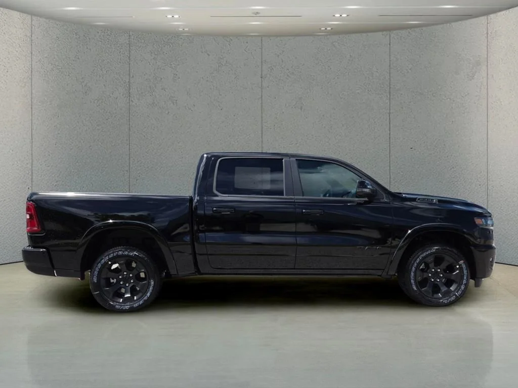 New 2026 Diamond Black Crystal Pearl-Coat Exterior Paint RAM Big Horn image 3