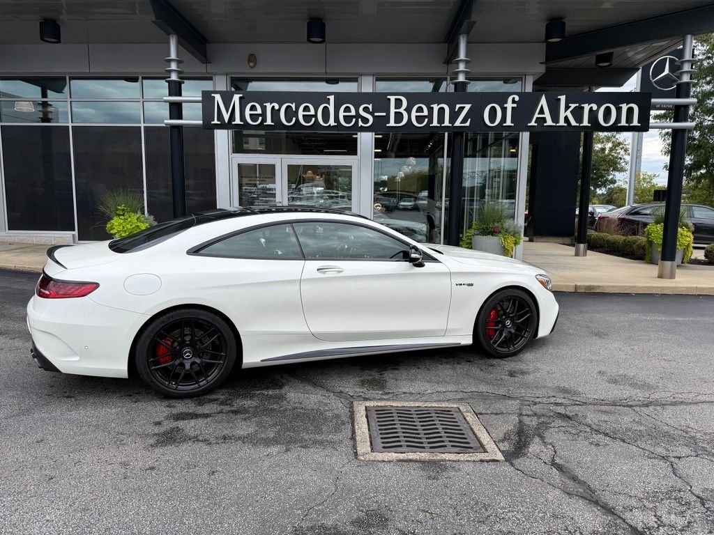 Used 2019 White Mercedes-Benz S 63 AMG® image 1