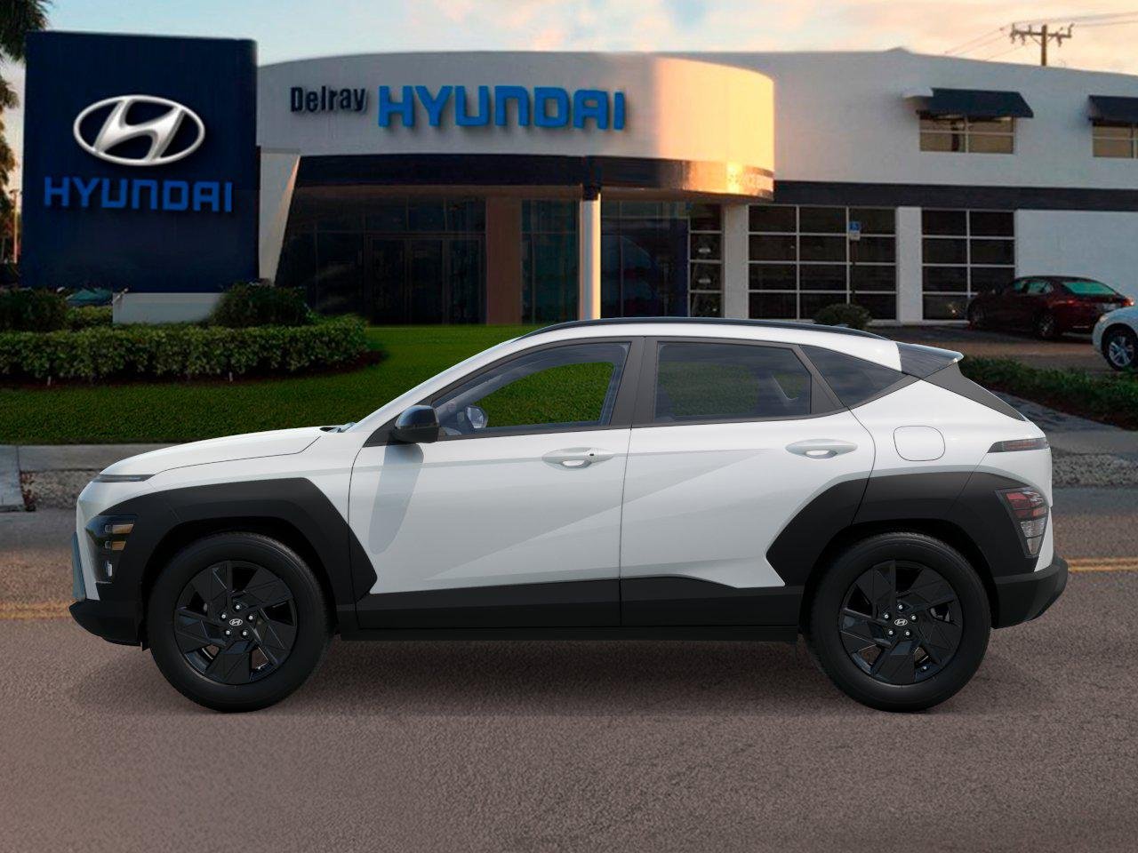 New 2027 White Hyundai SEL Sport image 3