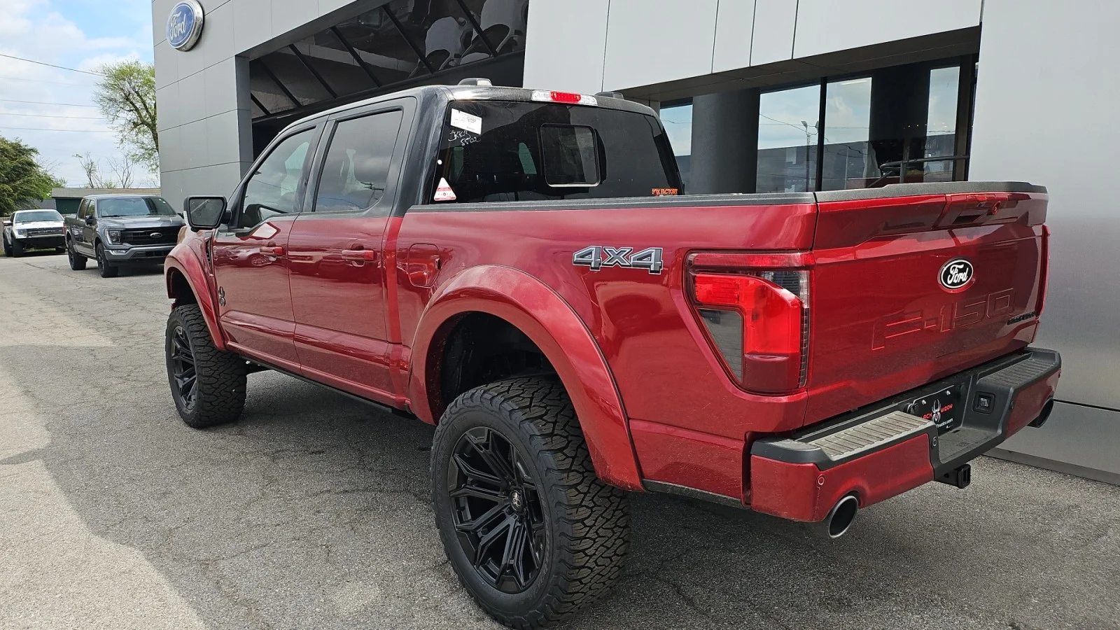 New 2026 Ruby Red Metallic Tinted Clearcoat Ford Black Widow 4WD image 3