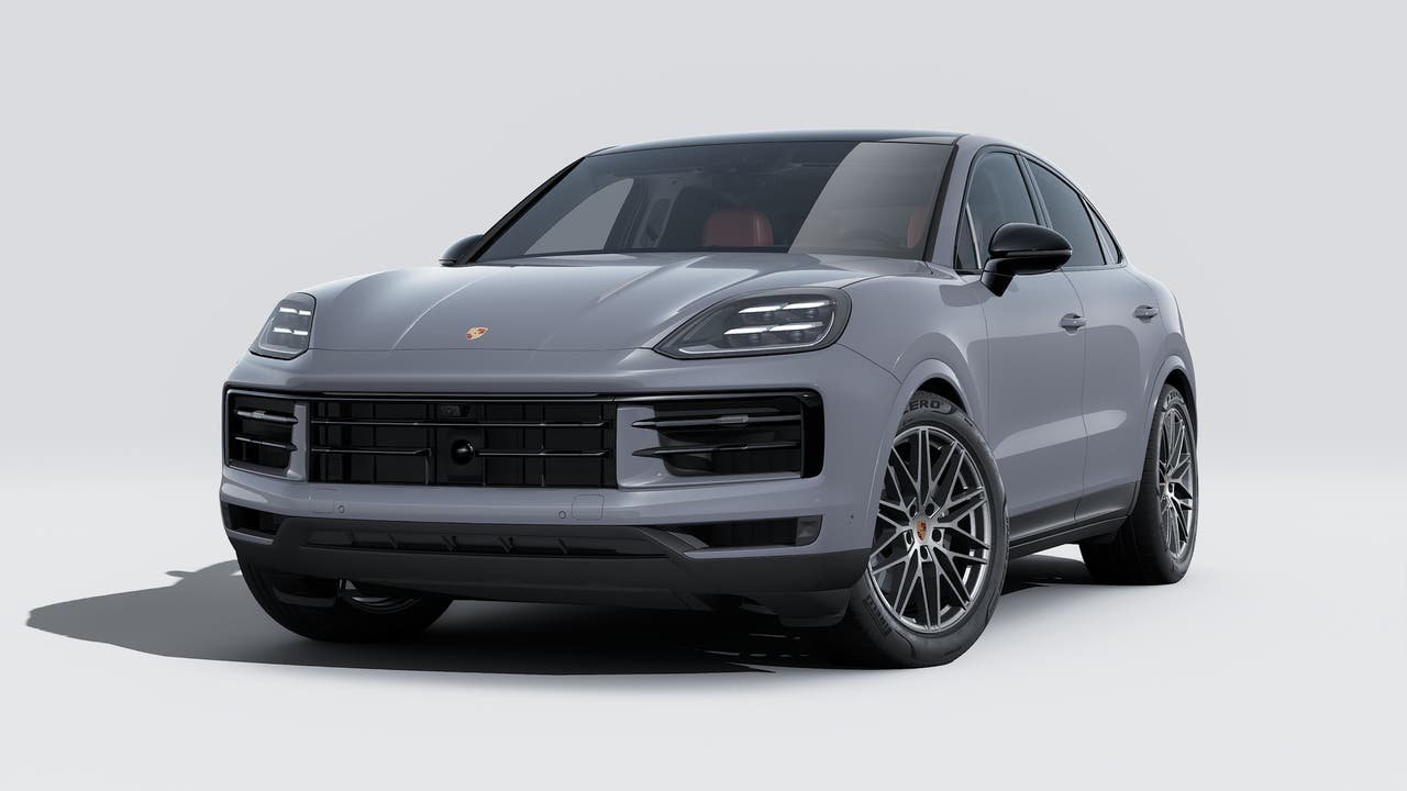 New 2027 Arctic Grey Porsche Coupe image 1