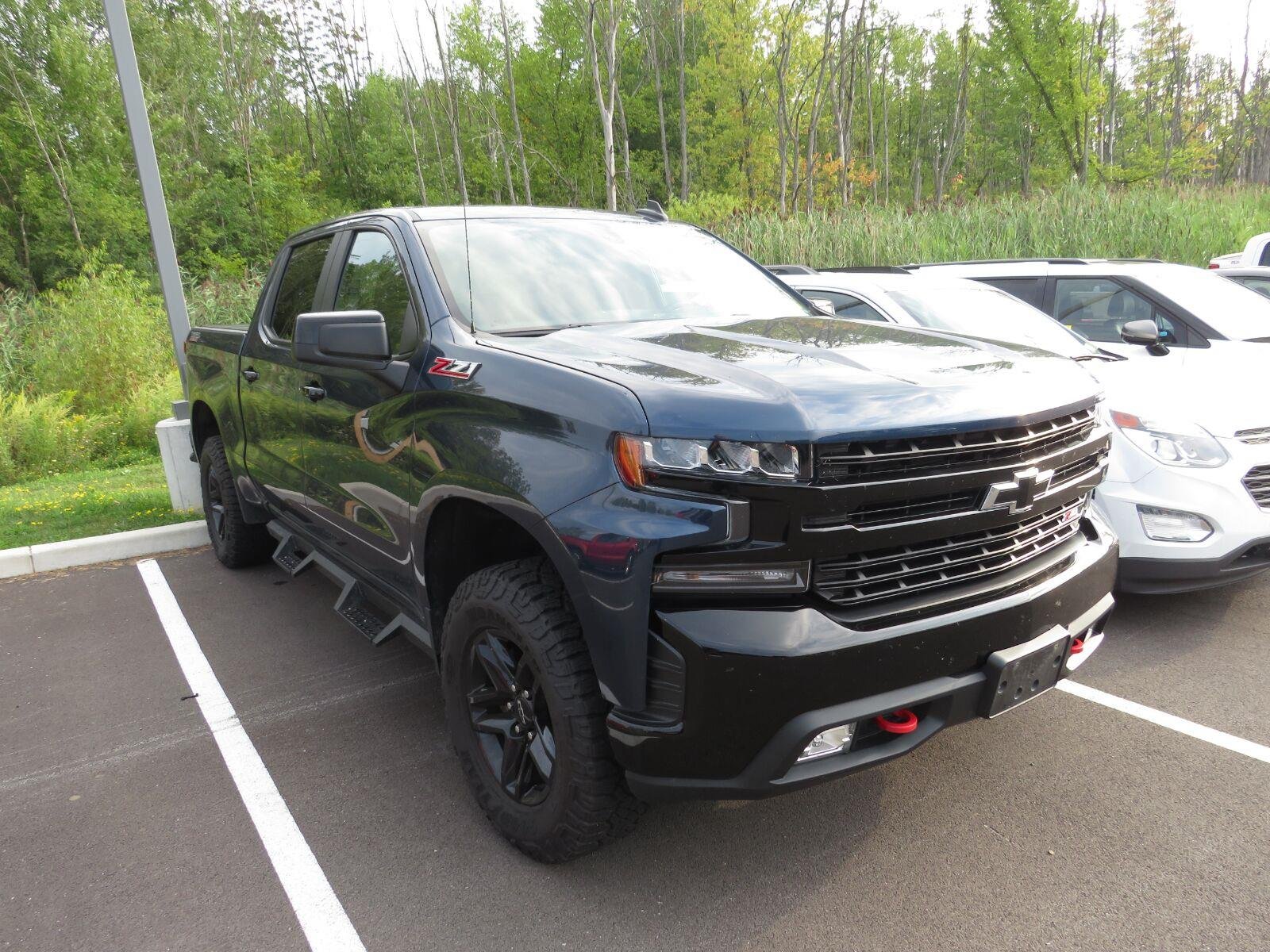 Used 2021 Northsky Blue Metallic Chevrolet LT Trail Boss image 2