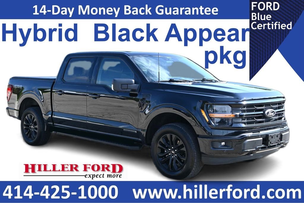 Certified Used 2024 Black Ford XLT image 1