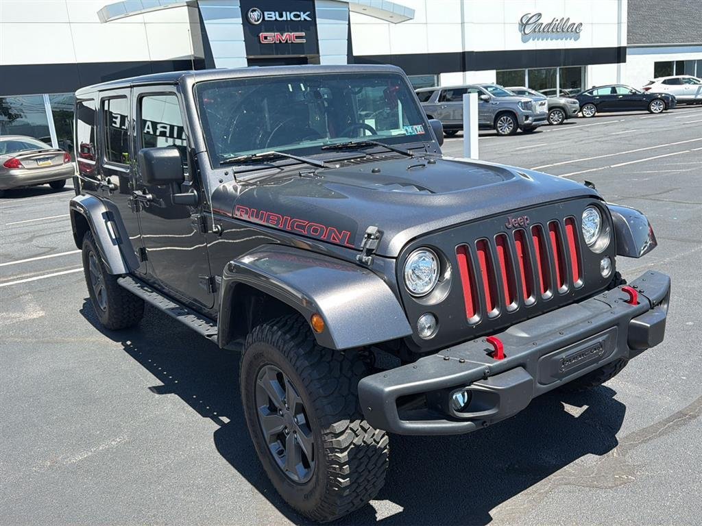 Used 2017 Granite Crystal Metallic Clearcoat Jeep Rubicon Recon image 3