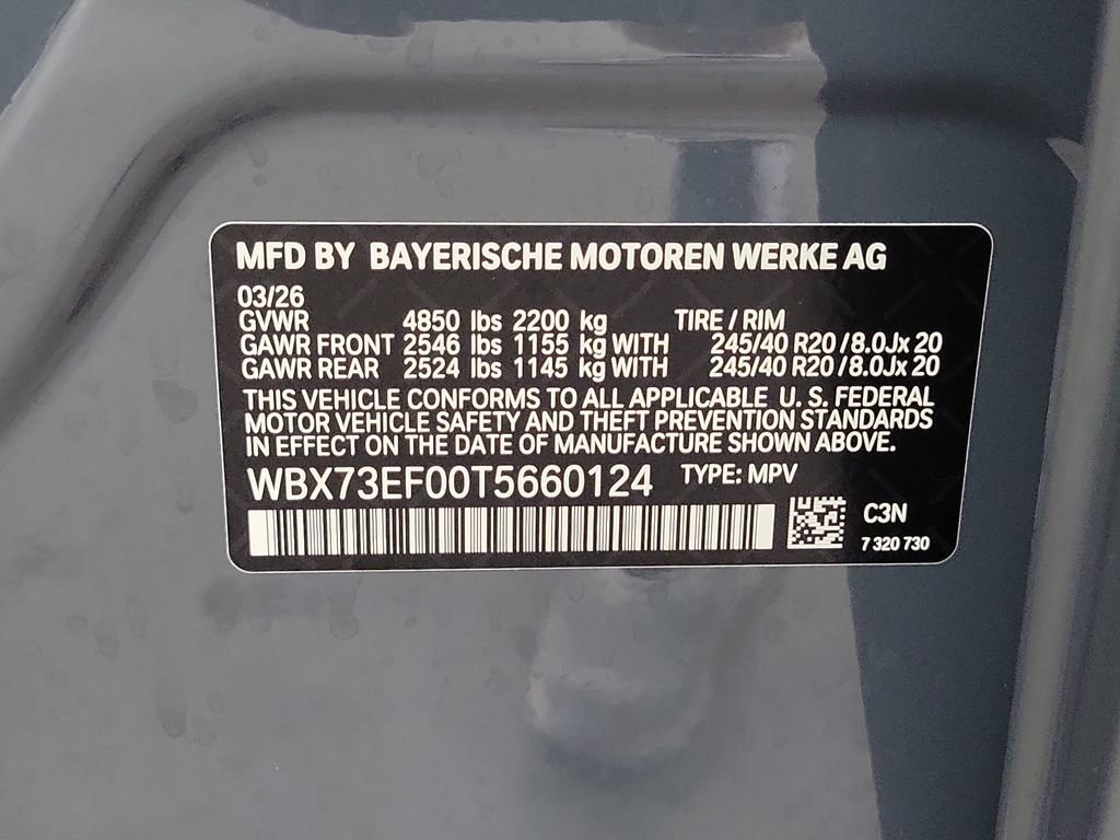 New 2026 Storm Bay Metallic BMW xDrive28i image 19
