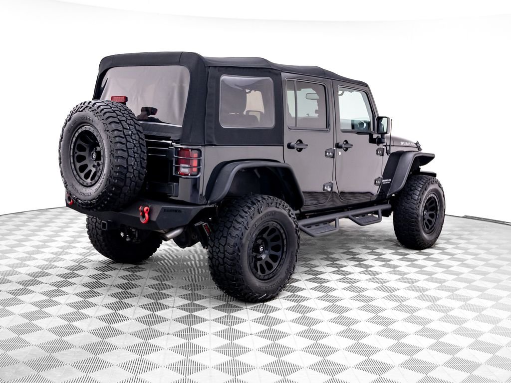Used 2017 Black Clearcoat Jeep Unlimited Rubicon image 7