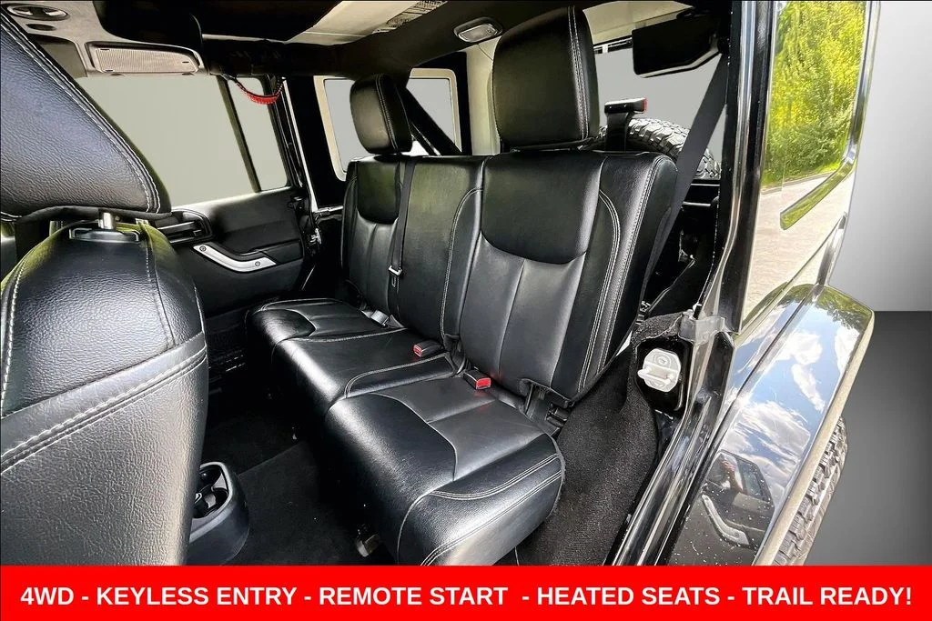 Used 2017 Black Jeep Unlimited Rubicon image 20