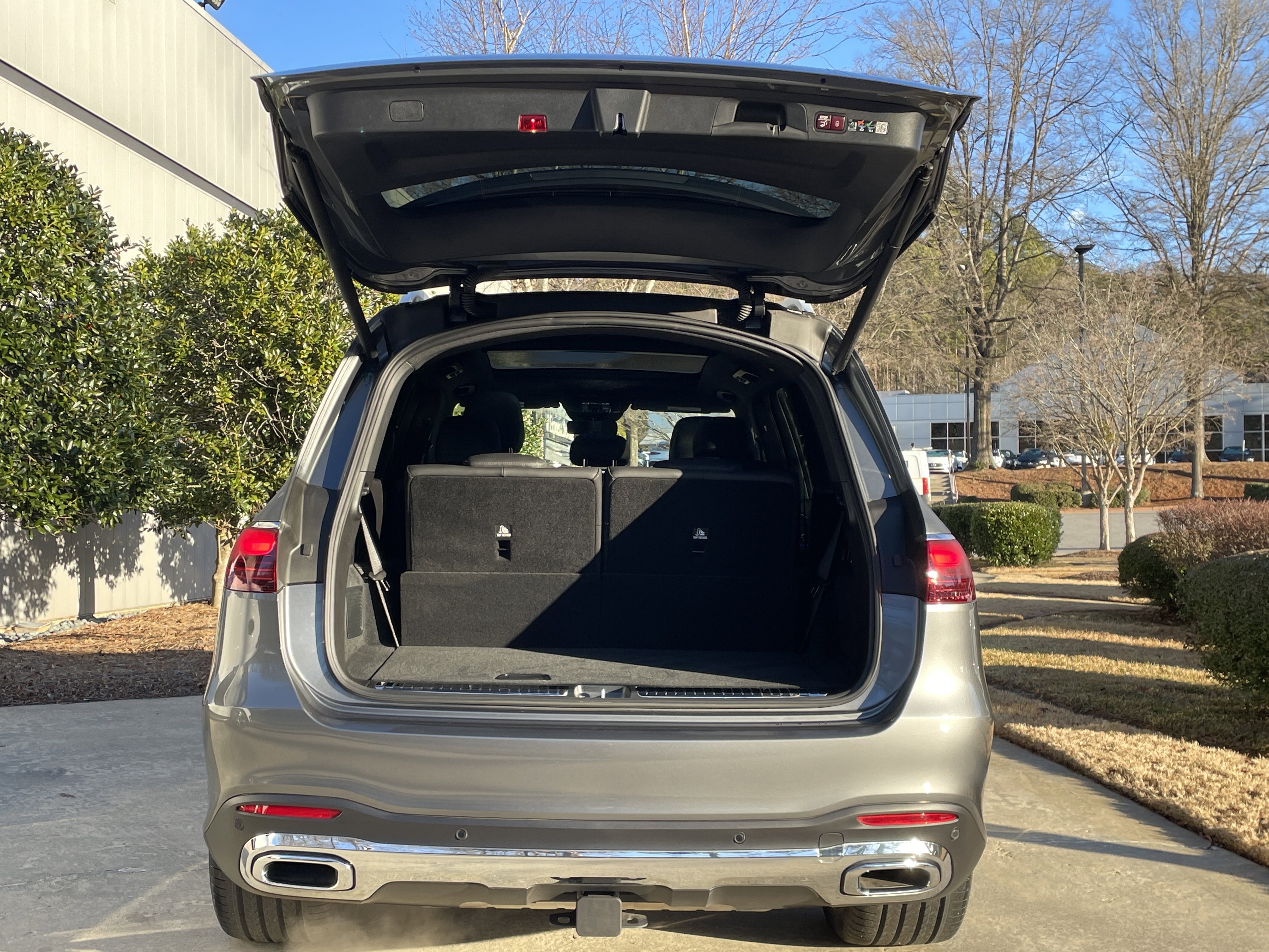 Certified Used 2025 Selenite Grey Metallic Mercedes-Benz GLS 450 4MATIC® SUV image 9