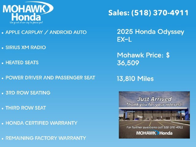 Certified Used 2025 Modern Steel Metallic Honda EX-L image 3