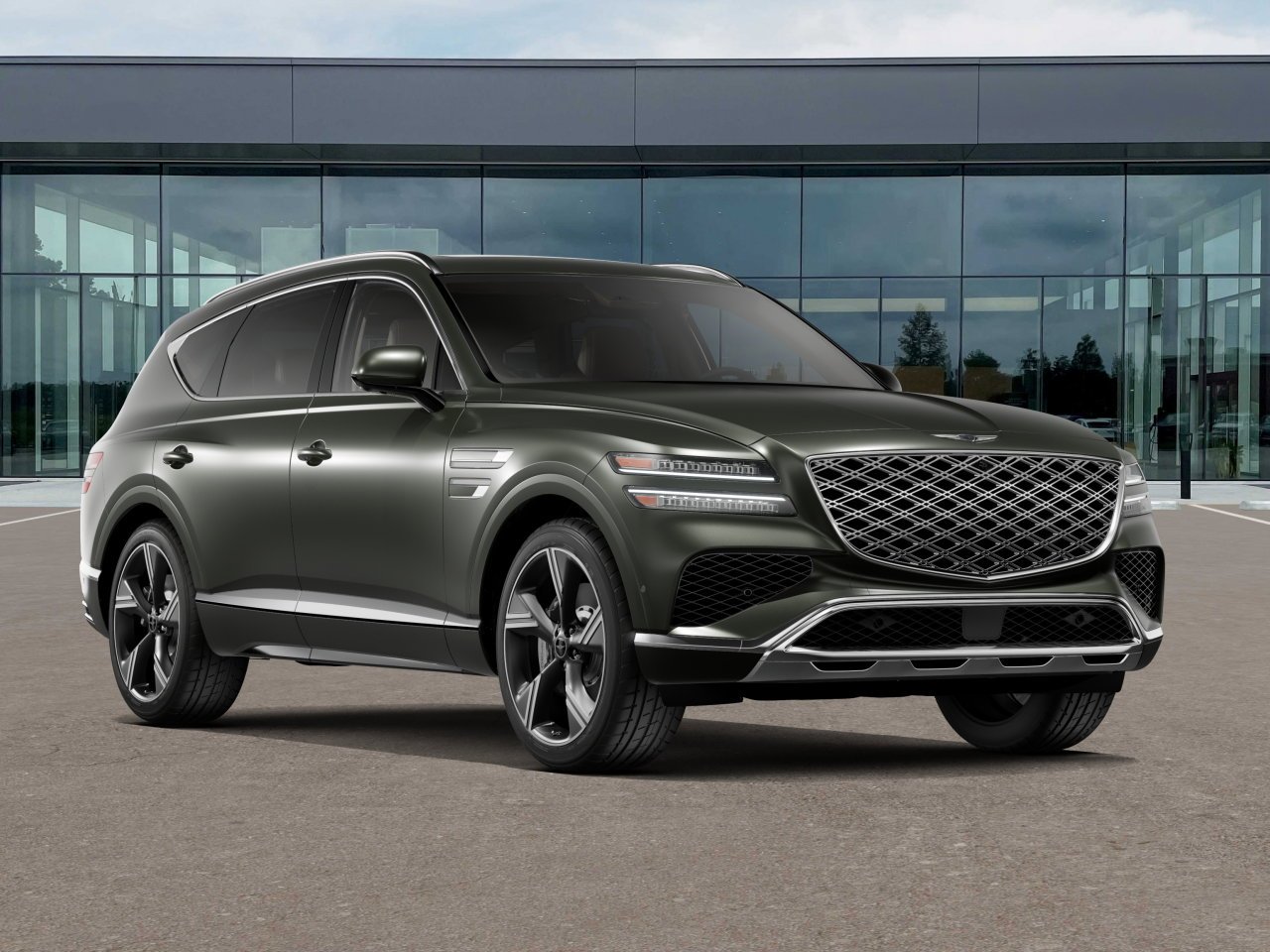 New 2026 Storr Green Matte Genesis GV80 2.5T PRESTIGE AWD image 18