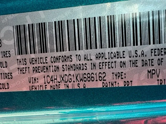 Used 2019 Blue Jeep Unlimited Sport S image 14