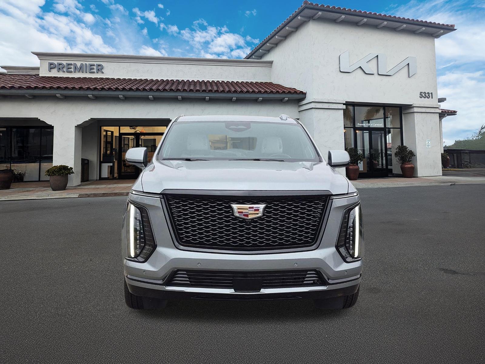 Used 2025 Silver Cadillac Sport Platinum image 3