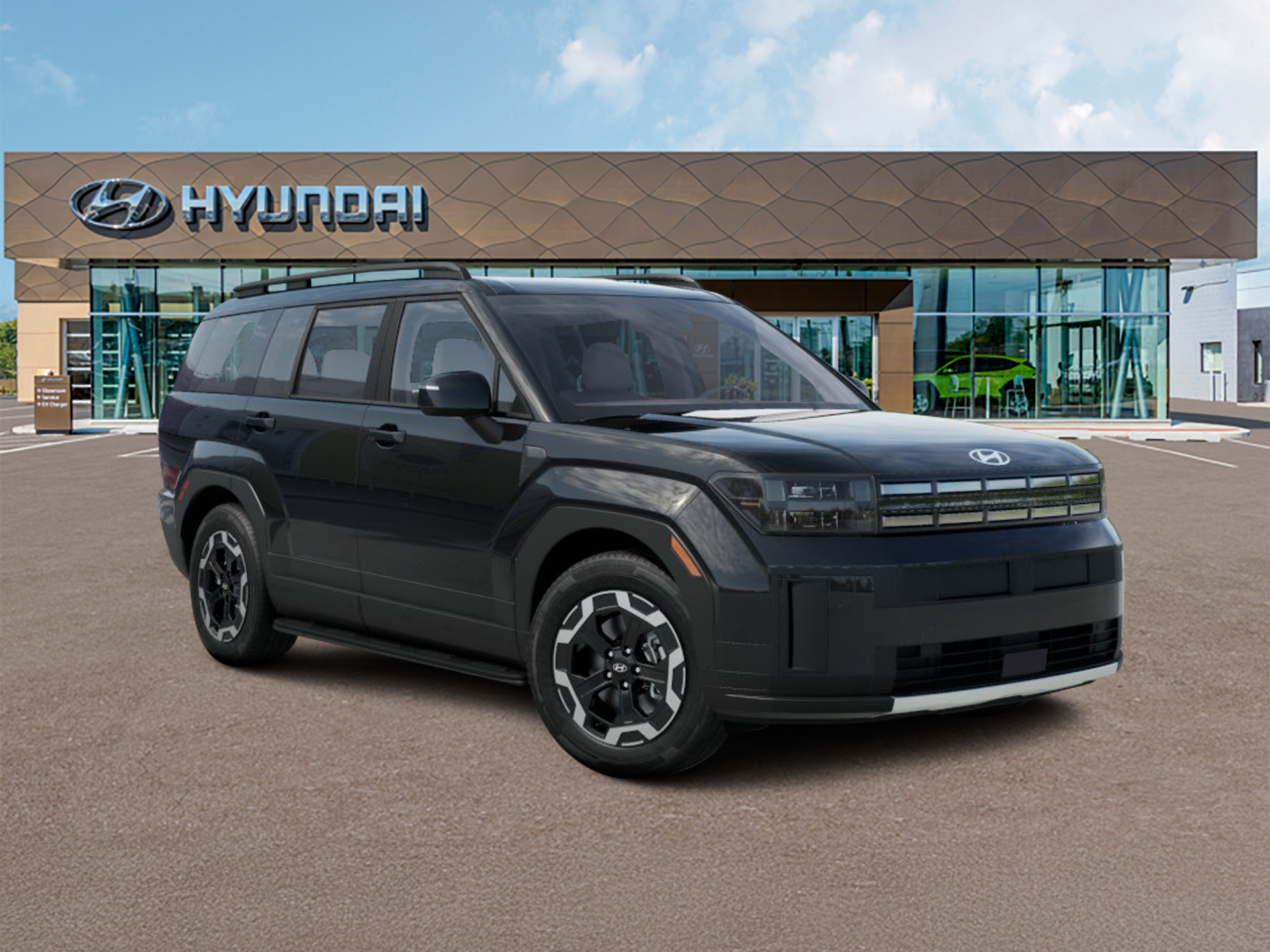 New 2027 Black Hyundai SEL AWD image 7