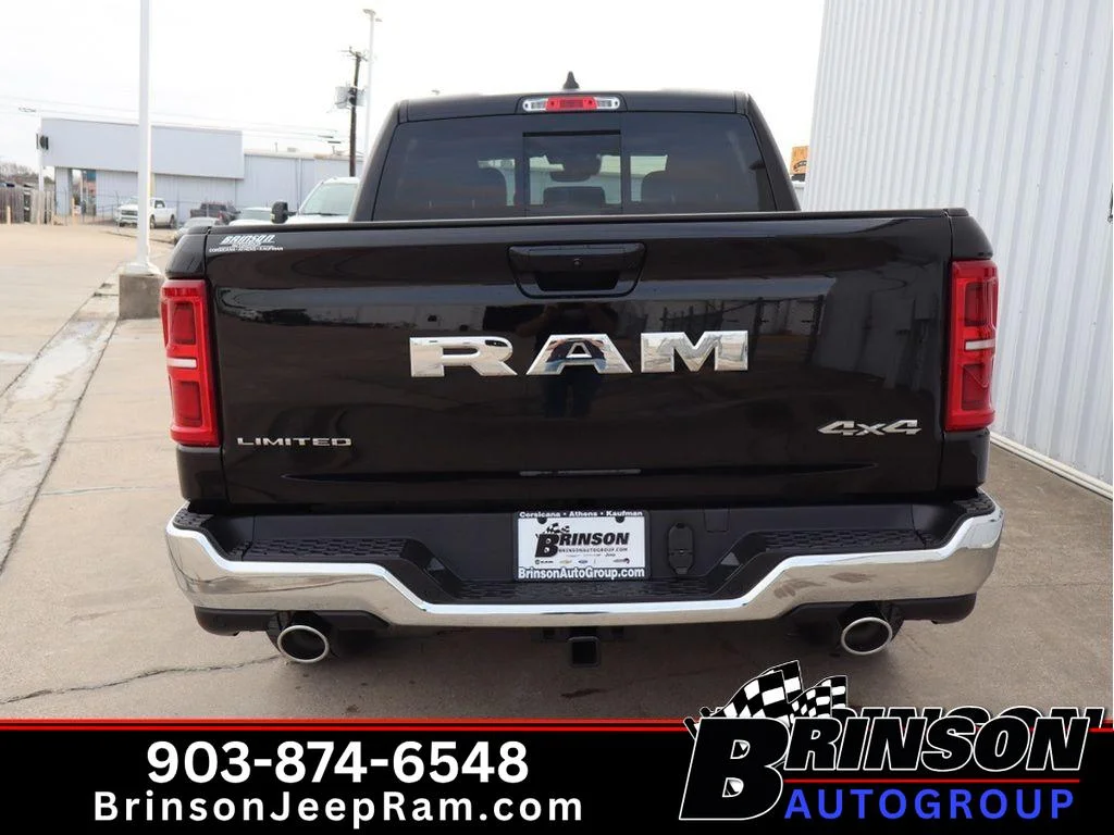 New 2026 Diamond Black Crystal Pearlcoat Ram Limited image 4