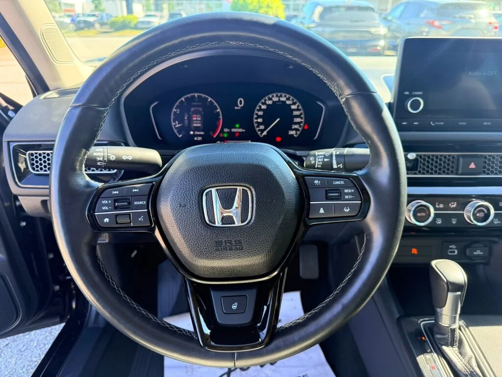 Used 2022 Crystal Black Pearl Honda Sedan EX CVT Certified Pre-Owned   Clean Title   L image 11