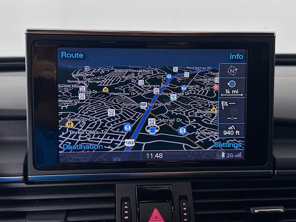 Used 2014 Moonlight Blue Audi 2.0T Premium Plus image 13