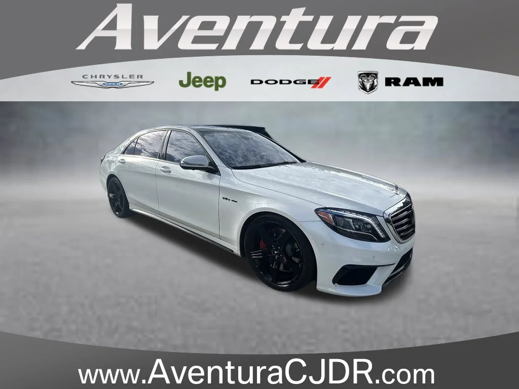 Used 2017 White Mercedes-Benz S 63 AMG® image 1