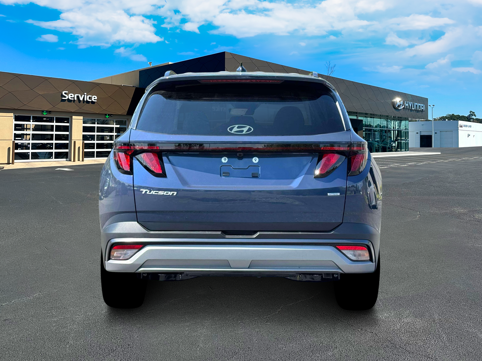 New 2026 Blue Hyundai SEL AWD image 6