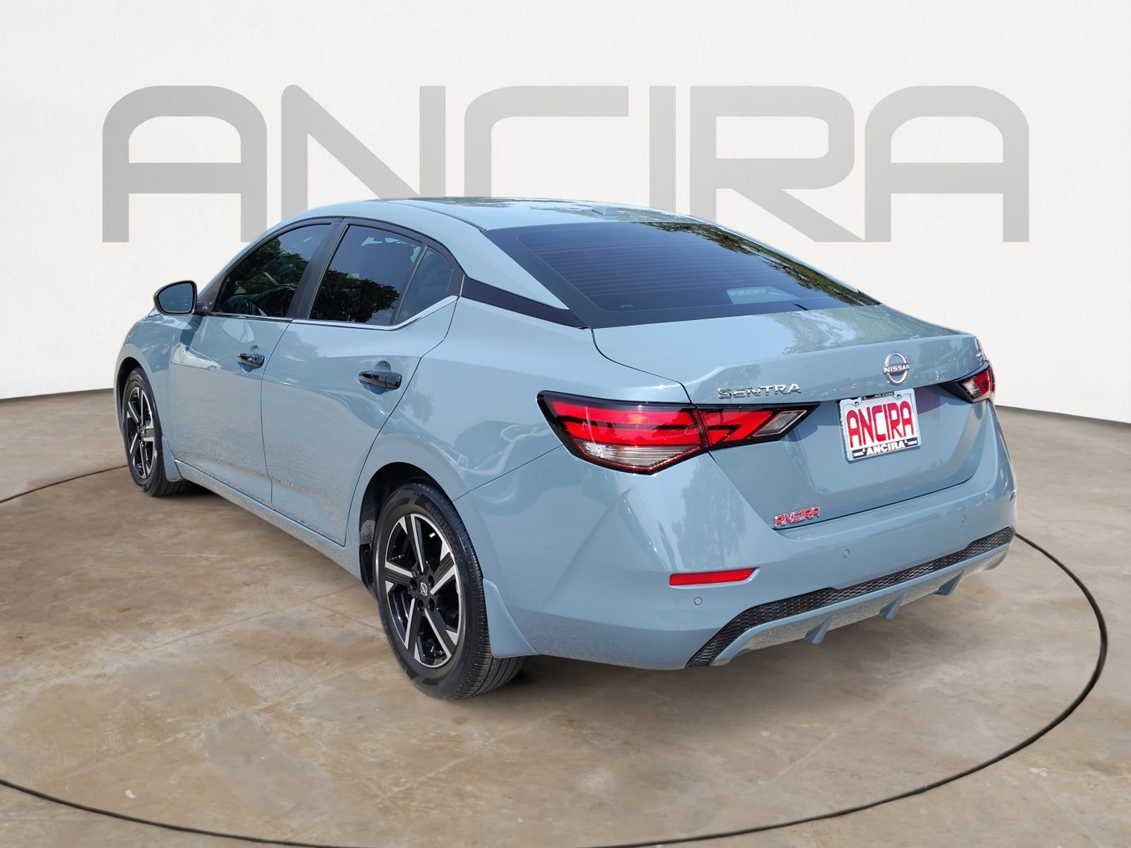 Used 2024 Atlantic Gray Metallic Nissan SV image 8