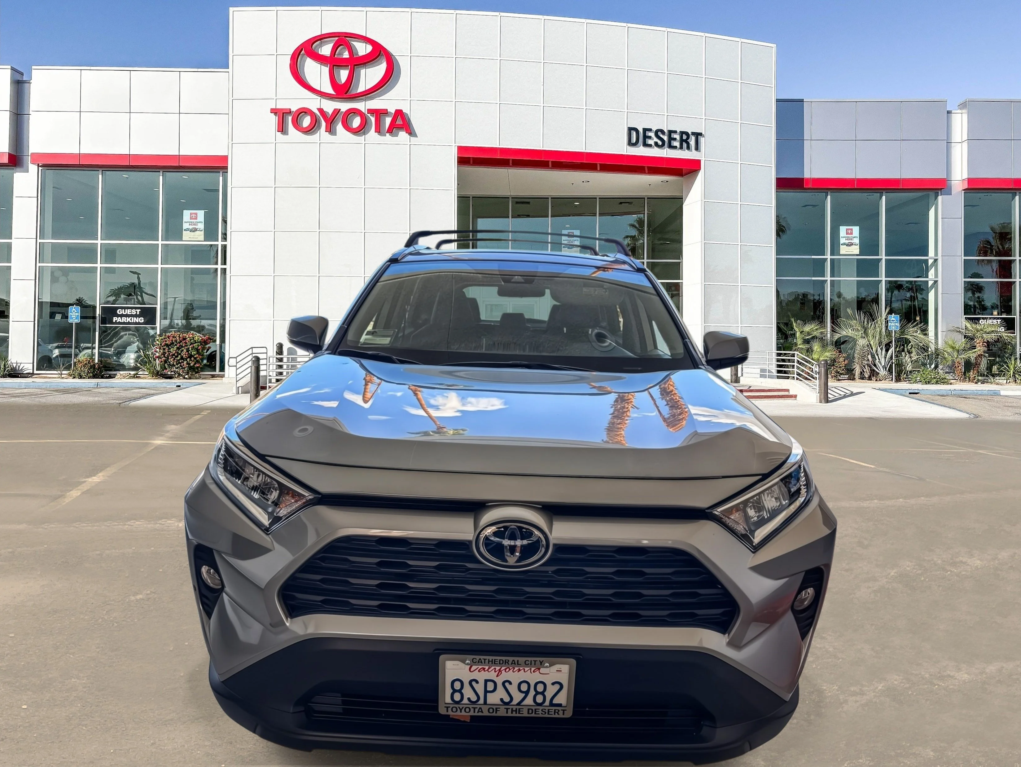 Certified Used 2020 Silver Sky Metallic Toyota XLE image 2