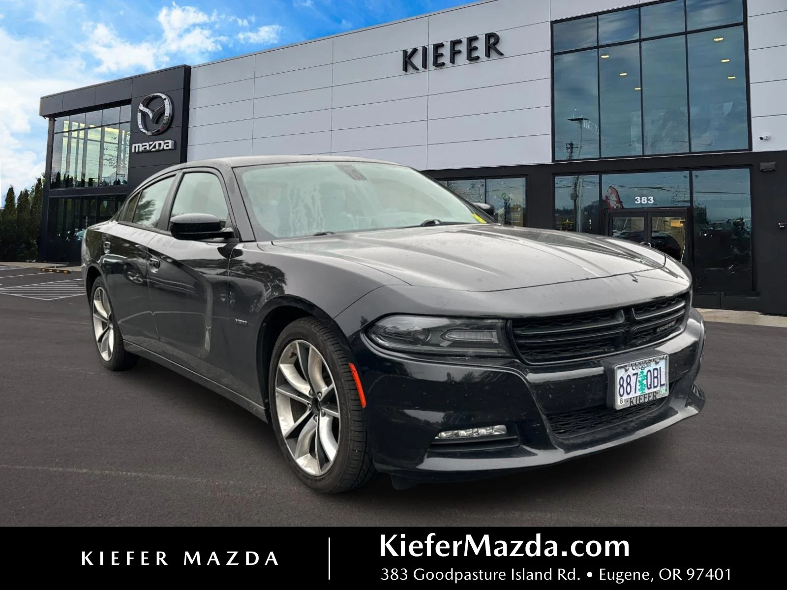 Used 2015 Black Dodge R/T image 1