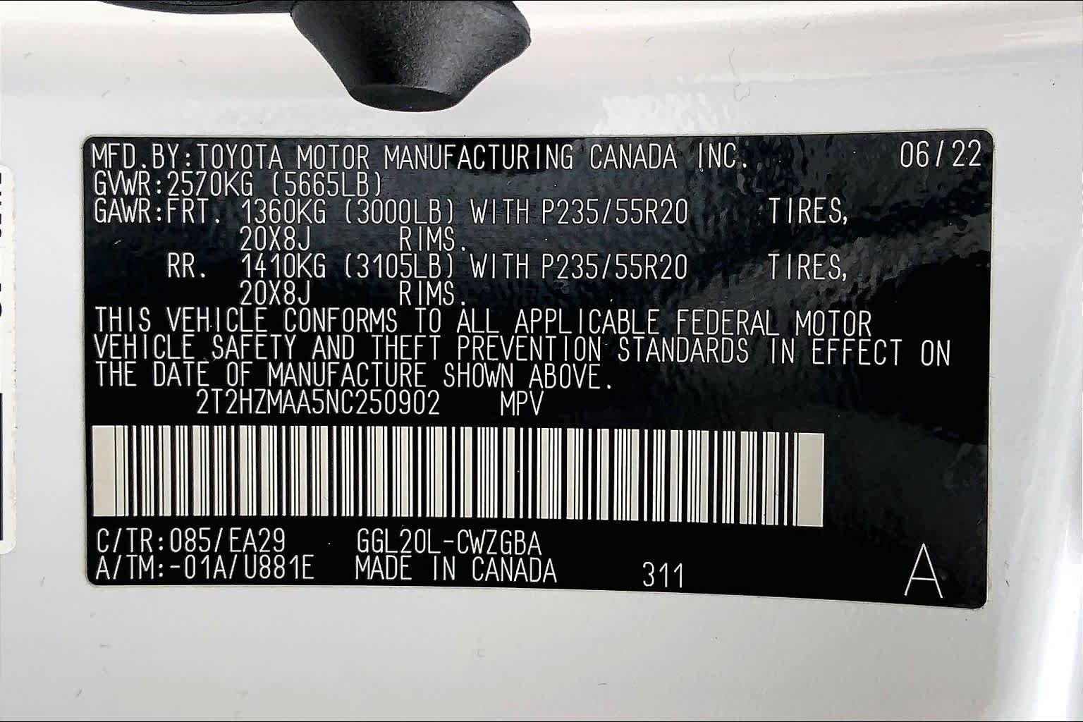 Used 2022 Eminent White Pearl Lexus  image 36