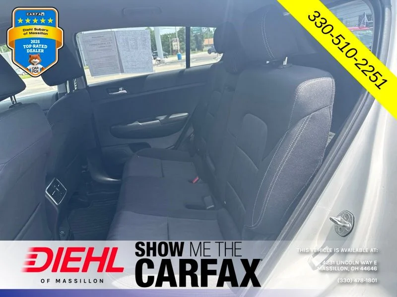 Used 2021 White Kia LX image 11