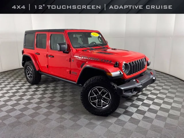 Used 2025 Red Jeep Rubicon image 1