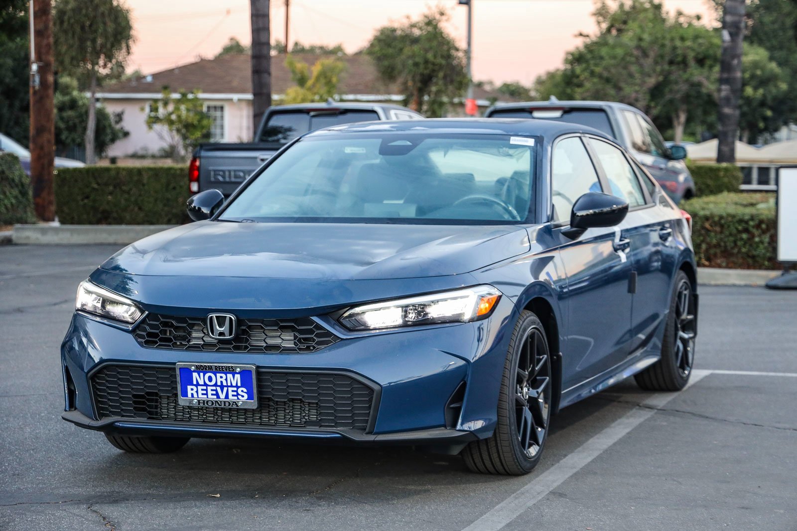 New 2026 Blue Lagoon Pearl Honda Sport CVT image 3