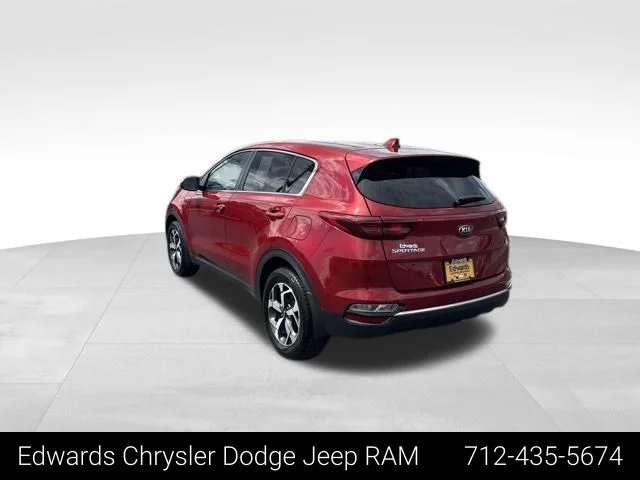 Used 2020 Red Kia LX image 6