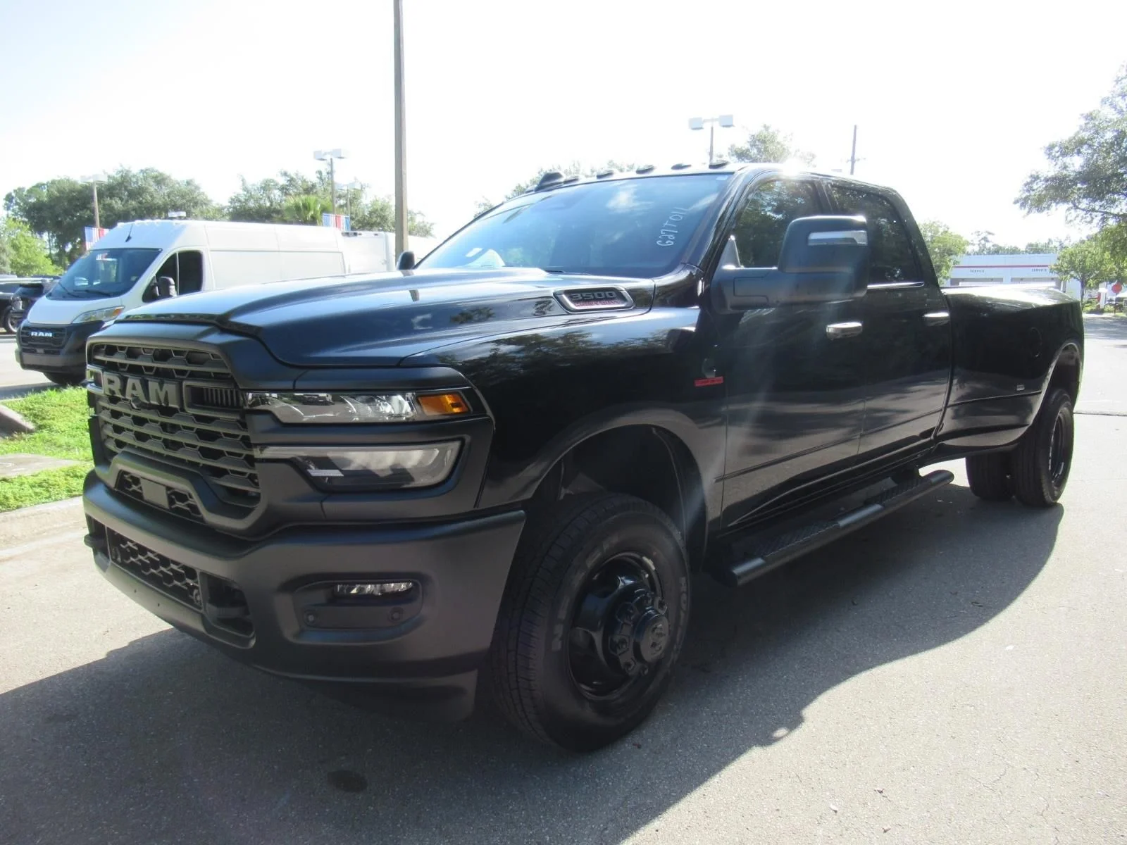 New 2027 Diamond Black Crystal Pearlcoat RAM Tradesman image 3
