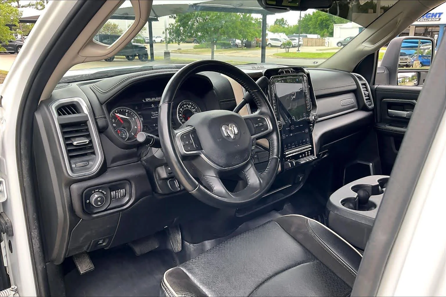 Used 2024 Bright White Clearcoat Ram Laramie image 17