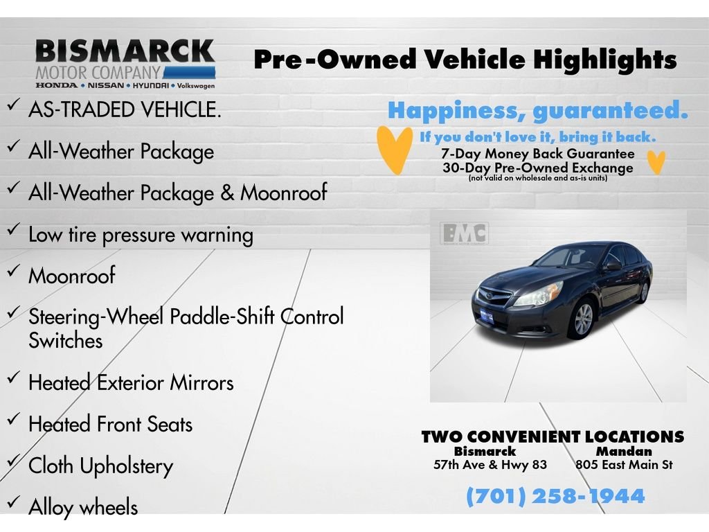 Used 2012 Gray Subaru 2.5i image 5