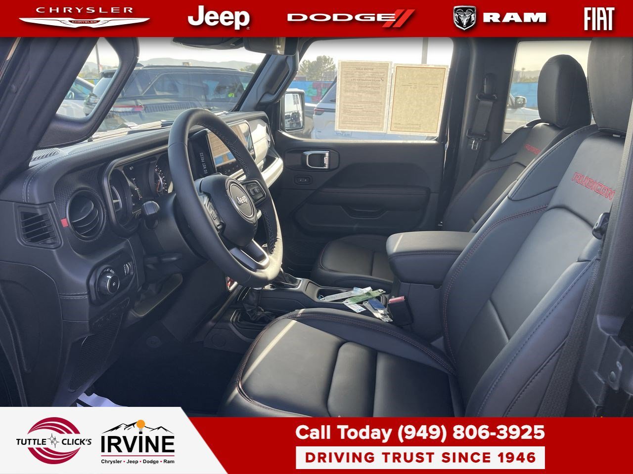 Used 2026 Black Clearcoat Jeep Rubicon X image 17