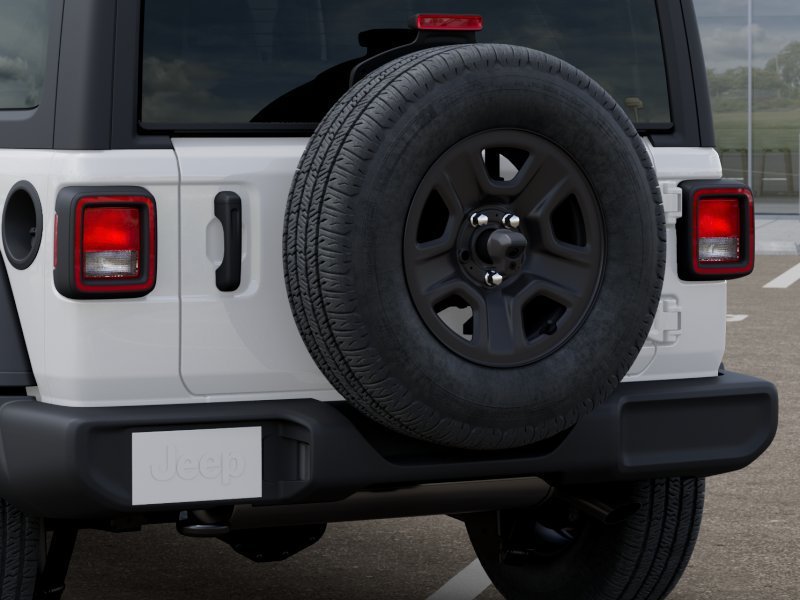 New 2026 Bright White Clear-Coat Exterior Paint Jeep Sport 4-Door image 13