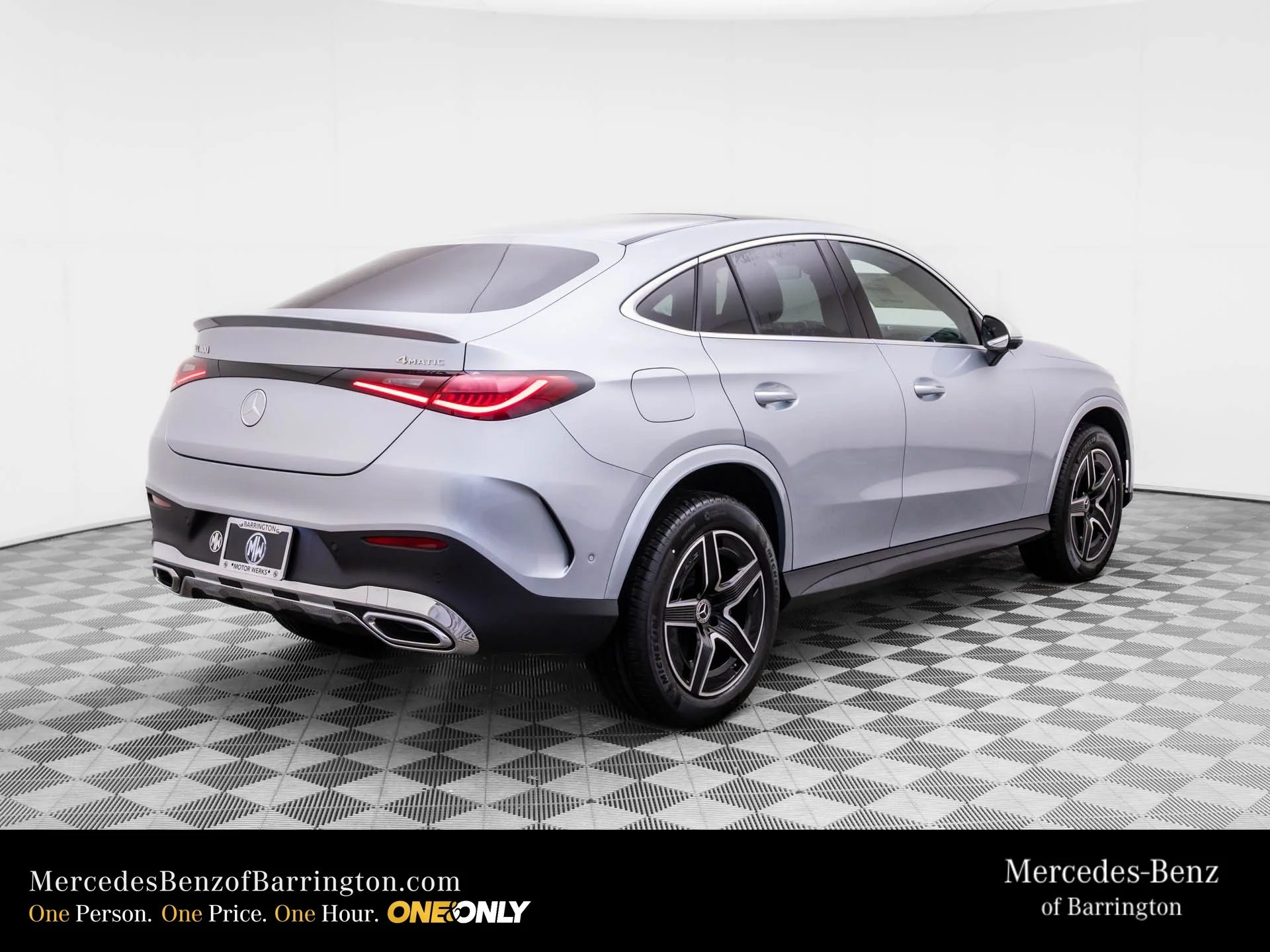 New 2026 Silver Mercedes-Benz GLC 300 Coupe image 6