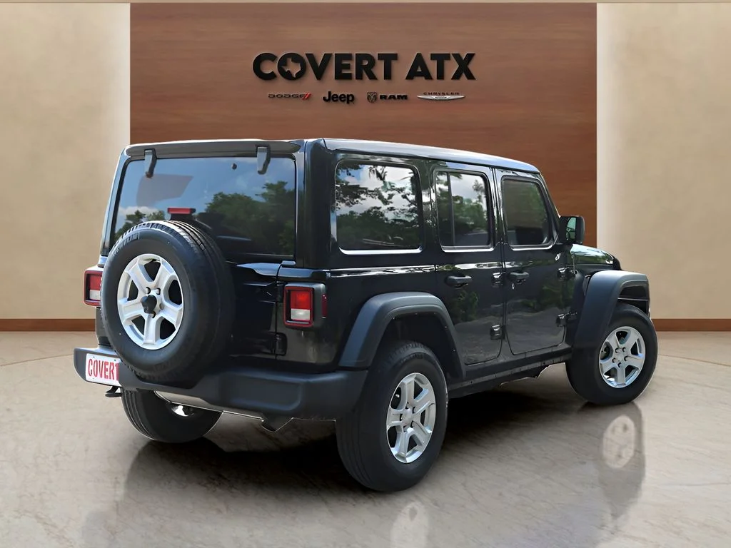 Used 2021 Black Jeep Unlimited Sport S image 5