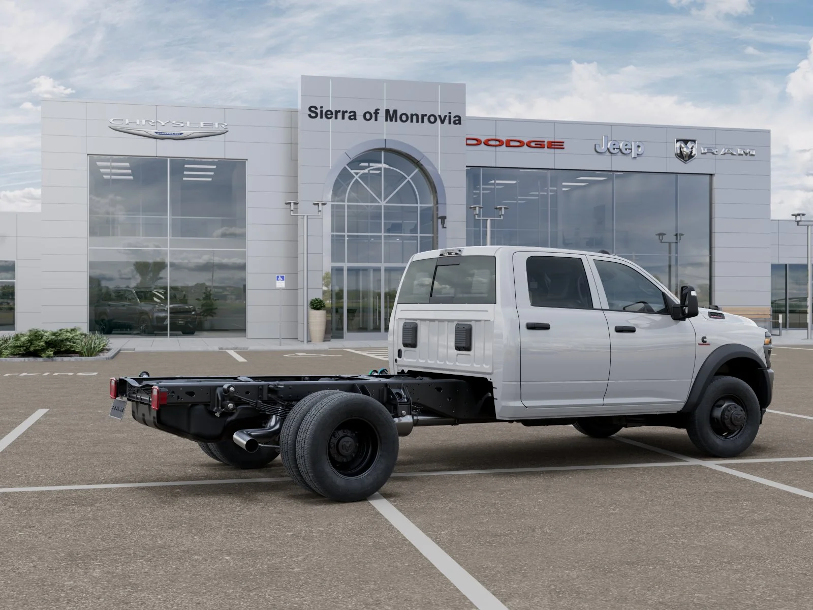 New 2026 Bright White Clear-Coat Exterior Paint RAM Tradesman image 36