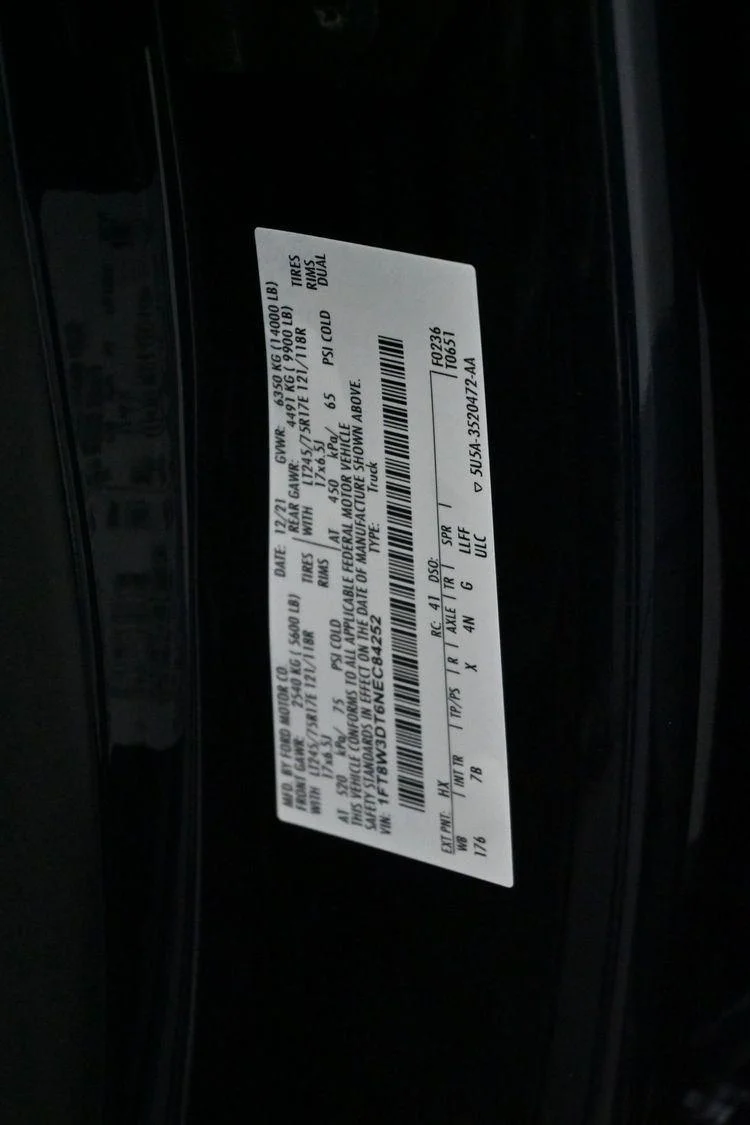 Used 2022 Antimatter Blue Metallic Ford Platinum image 43