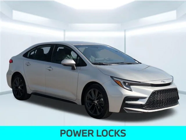Used 2025 Silver Toyota SE image 9