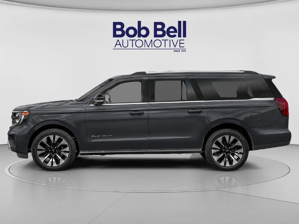 Used 2025 Black Metallic Ford Platinum image 3