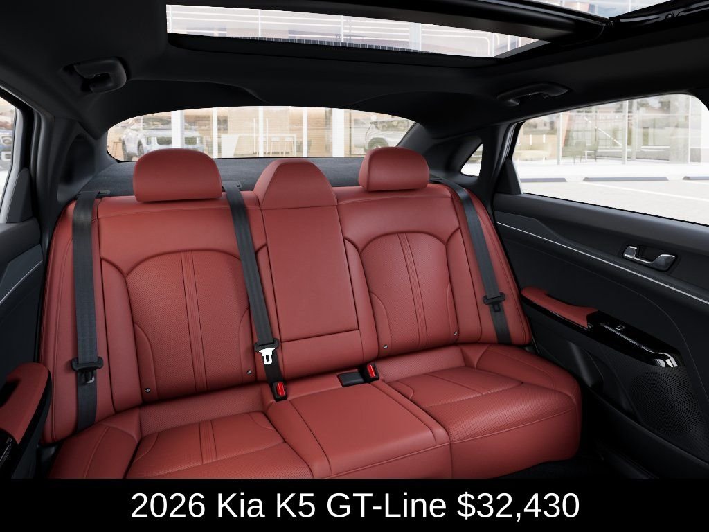 New 2026 Aurora Black Pearl Kia GT-Line FWD image 16